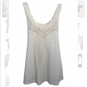 H&M Lace Knit Tank
